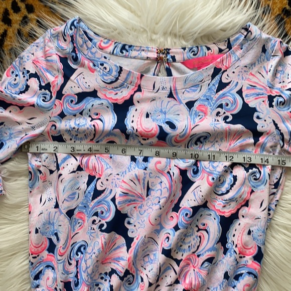 Lilly Pulitzer Lula Romper ruffle sleeve - Picture 9 of 16